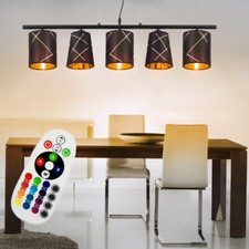 Lampada a Sospensione Luce Dimmerabile Telecomando RGB Cambio Colore da Cucina