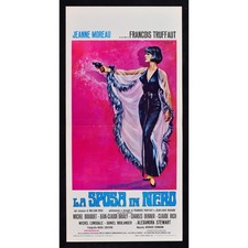 locandina LA SPOSA IN NERO La mariée était en noir Truffaut Moreau bouquet B155