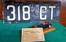 Lotto Targa Ventennio Fascista + Lancia Astura Mussolini Rare 1/43 Orette