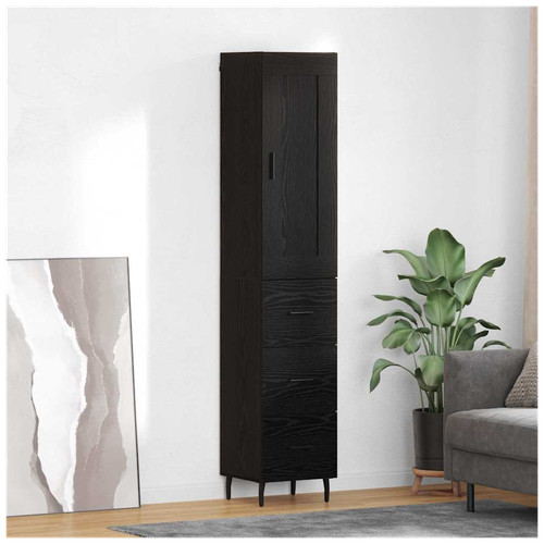 Credenza rovere nero - credenza,