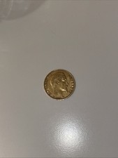 Moneta oro franchi 1856 - moneta,