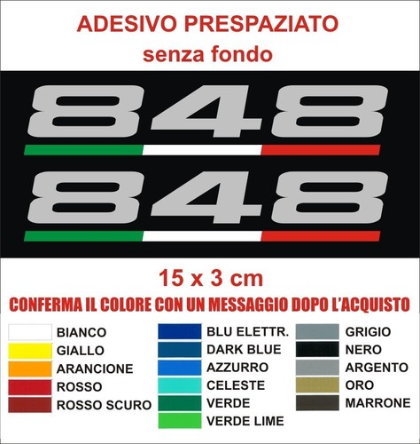 Kit adesivi ducati 848 - kit,