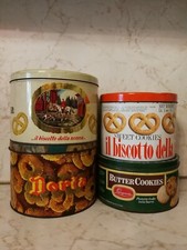 Lot of 4 Cookie Boxes 
