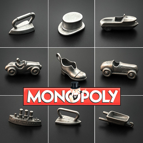 Gettoni monopoly ricambio - monopoly,