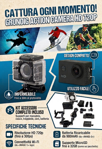 Grundig action cam sport - grundig,