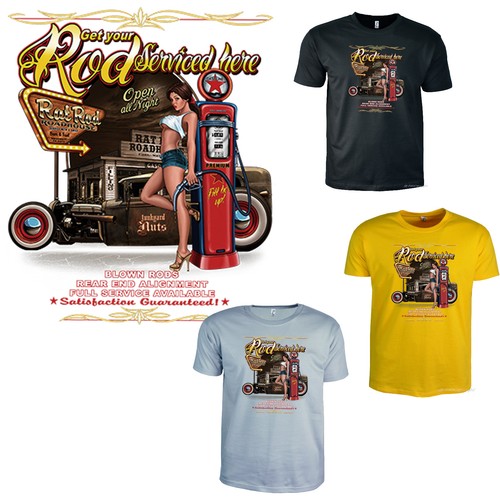 Shirt rockabilly hot - rockabilly,