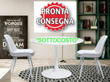 TAVOLO TONDO D.110 PIANO LEGNO