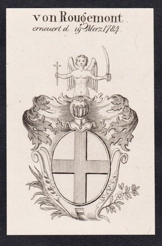 Rougemont stemma famiglia - rougemont,