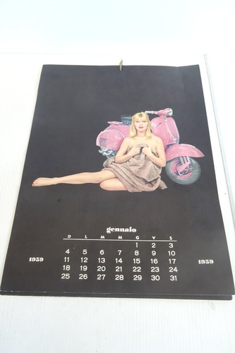 Calendario vespa 1959 - vespa,
