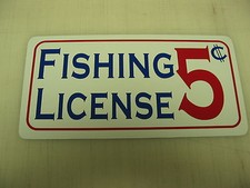 LICENZA DI PESCA Insegna in