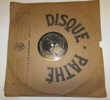 Disco  Disque pathè Il