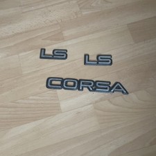 Opel Corsa A scritta emblema