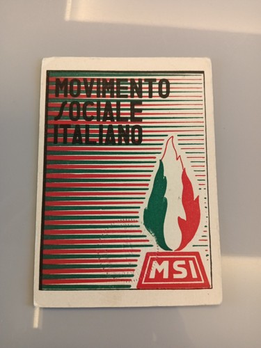 Tessera movimento sociale - tessera,
