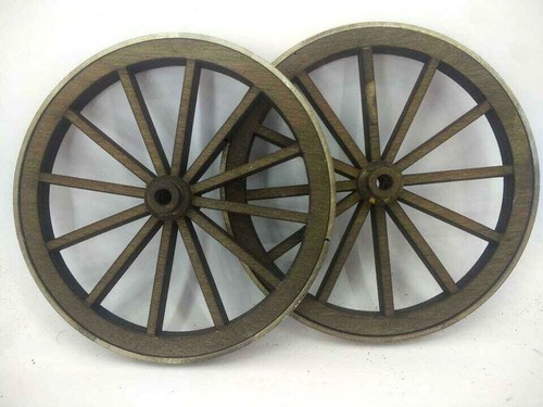 Coppia ruote legno - in,