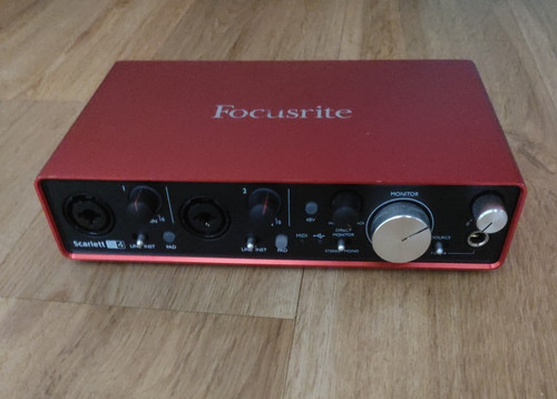 Focusrite scarlett 2i4 2nd gen - scarlett,