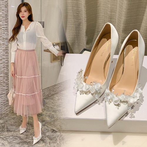 Scarpe sposa donna bianche - scarpe,