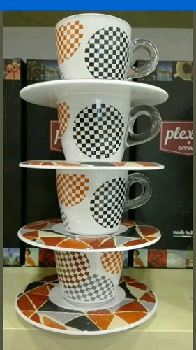 Set tazzine 6cl plexart - set,