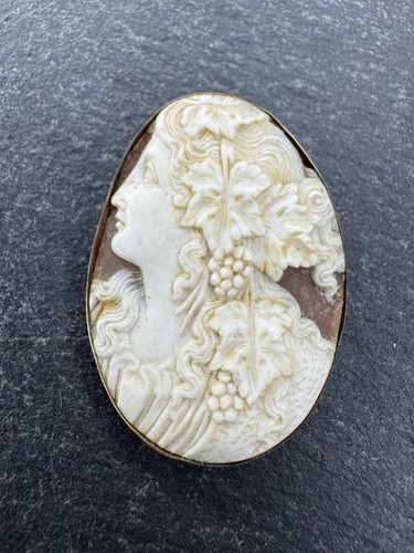 Spilla cammeo vittoriana