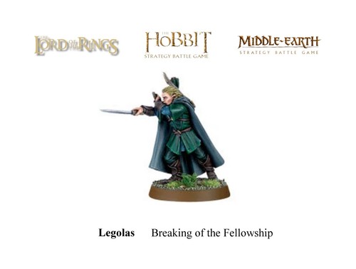 Legolas breaking of the - breaking,