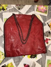 Stella McCartney borsa a spalla donna Rossa Red