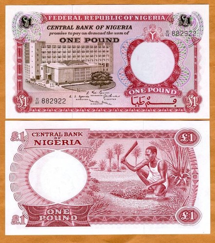 Nigeria sterlina nd - 1,