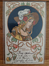 LOT DE 4 CPA ILLUSTREES-ART