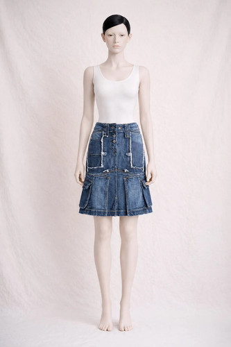 Authentique jupe jeans - jupe,