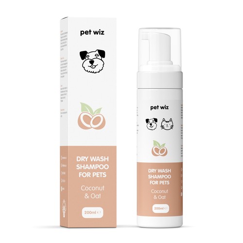 Shampoo lavaggio secco - secco, per