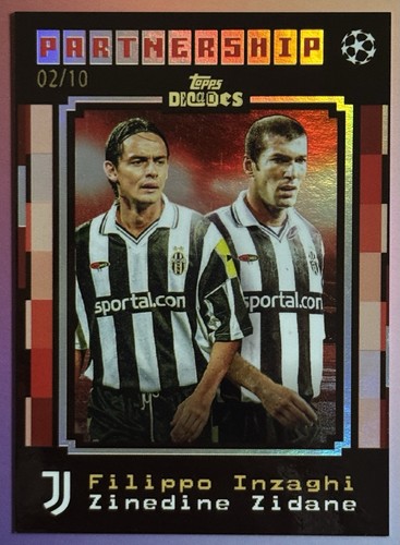 Topps decades zinedine zidane - decades,