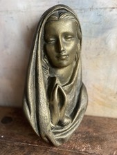 Scultura Madonnina in bronzo