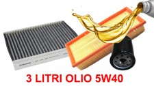 KIT 3 FILTRI TAGLIANDO OLIO