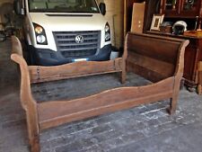 Letto ad una piazza e mezza in noce epoca fine '800