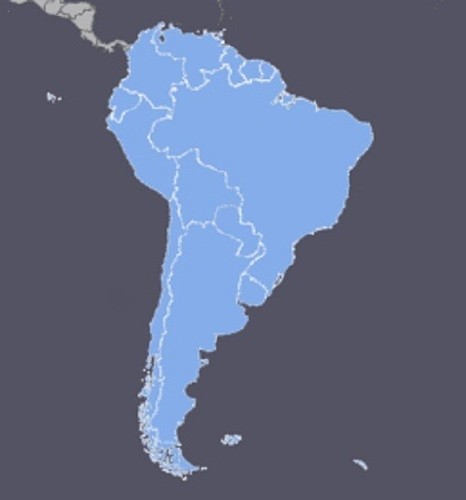 Mappa gps sud america 2026 - gps,