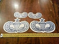 Paracadutisti folgore 4 Adesivi autocollant sticker vintage originali anni 80