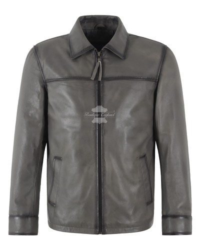 Giacca pelle agnello - agnello, casual