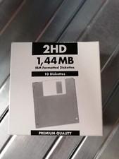 Floppy Disk 3.5  1.44Mb IBM Formatted Diskettes 10 Pack New