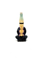 Bottiglia ceramica vintage MARMACA San Marino figura orientale drago