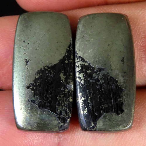 Coppia cuscini cabochon