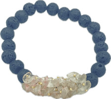 ???Bracciale in pietra lavica