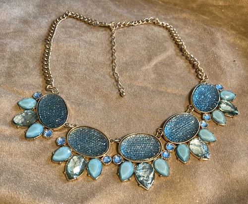 Collana catena tono - oro, con