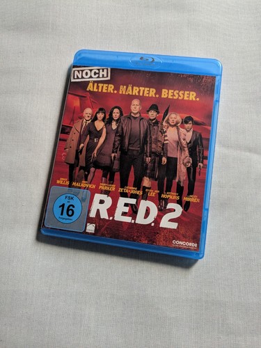 Blu ray 2 film bruce - r.e.d.,