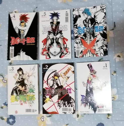 Manga gray man 5 6 - gray-man, 1,2,3,4,5,6