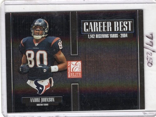 Andre djohnson 2005 donruss - andre,