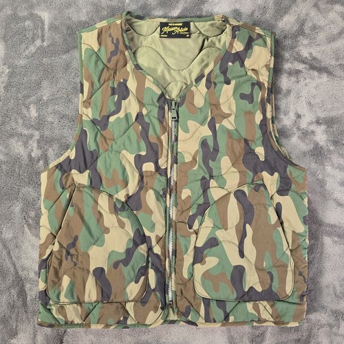 Gilet mimetico trapuntato