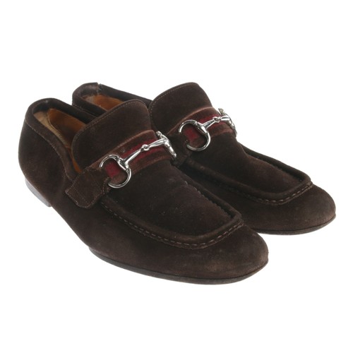 Mocassini gucci marrone - gucci,