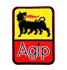 AGIP EMBROIDERED PATCH