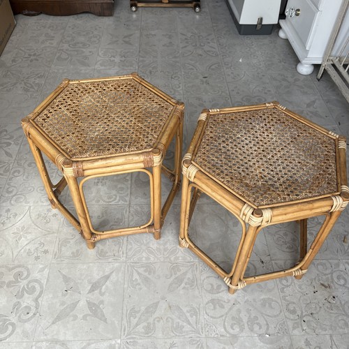 Coppia tavolini vintage