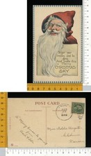 V1915] BABBO NATALE ST NICOLAS SANTA CLAUS CON LUNGA BARBA BIANCA - Viagg.