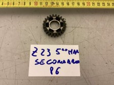 minarelli P6 ingranaggio Z 23 foro ovale 5° marcia secondario usato 