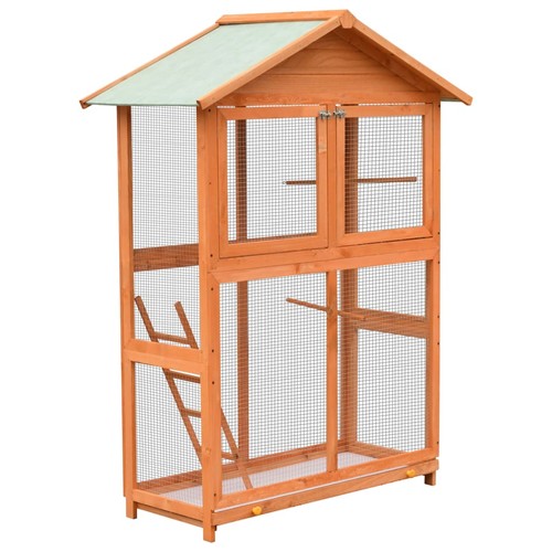 Gabbia per uccelli legno - gabbia,